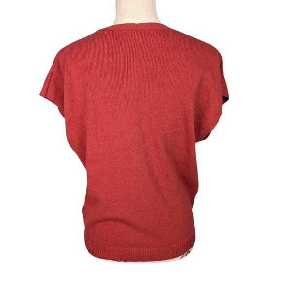 Joie Alenah Knotted Sweater in Rum Red – Size Large (NWT) - Picture 2 of 11